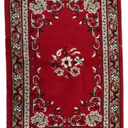 Tapis Savonnerie français vintage en laine – 129 x 199 cm - 1C1038