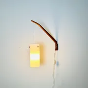 Cylindrical Swing-Arm Wall Lamp By Uno & Östen Kristiansson For Luxus, Sweden, 1960S