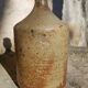 Bouteille en grès pyrité