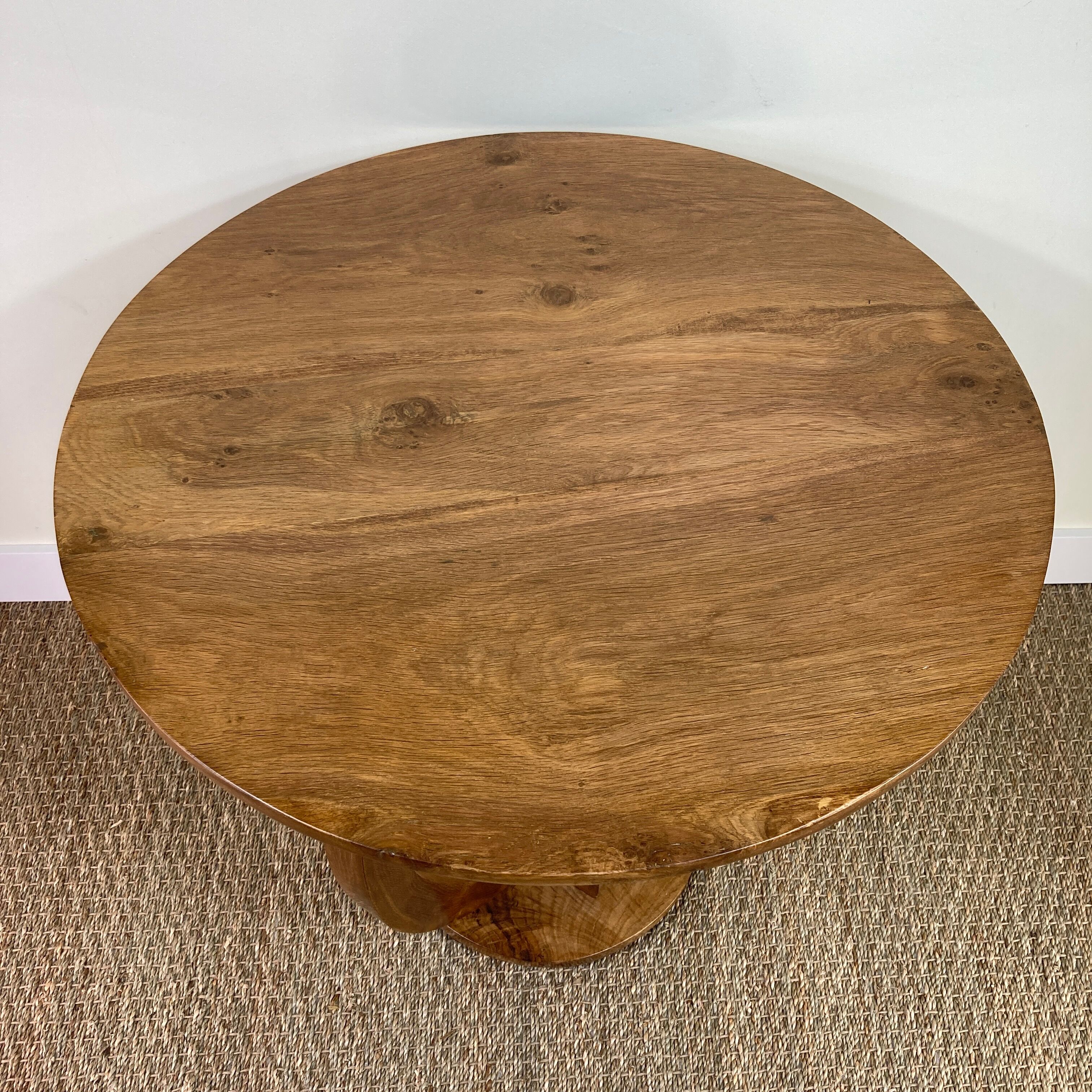 Art Deco pedestal table