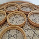 Tray and its 6 vintage sets