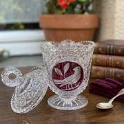 German Crystal Bonbonnière Hofbauer – "Byrdes" Collection (The Ru)