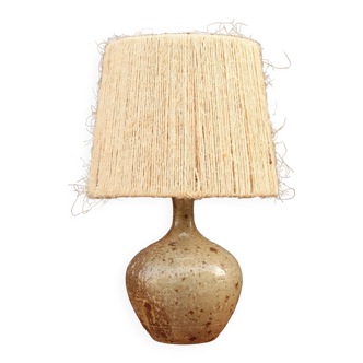 Lampe en grès vernissée par Alain Blanchard