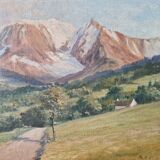 Peinture montagnes