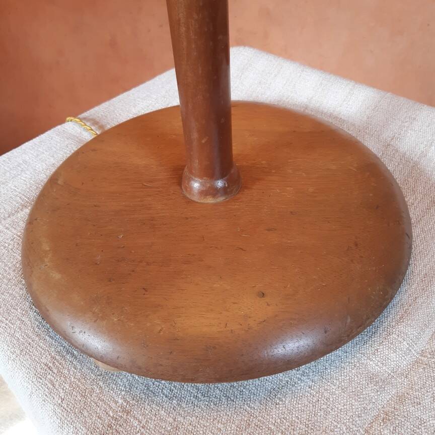 Wooden desk lamp, 1930s