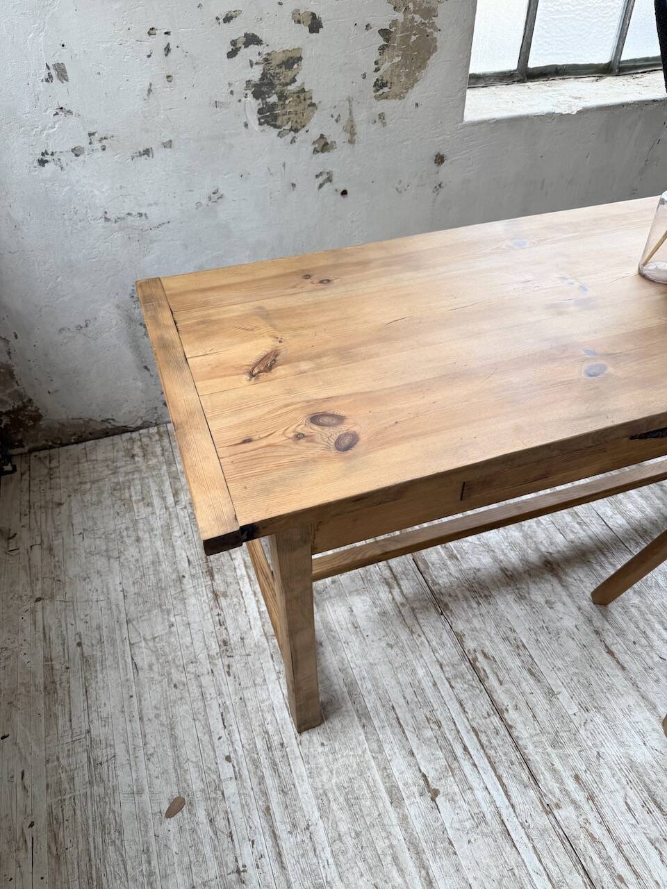 Farm table in pine, 1950s