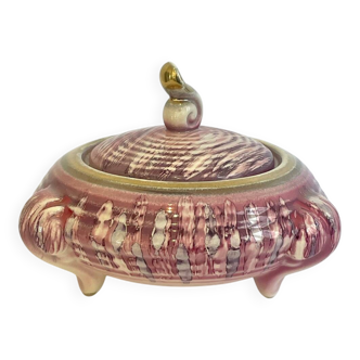 Tripod bonbonnière Strehla ceramics