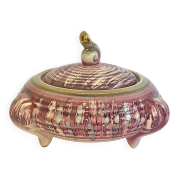 Tripod bonbonnière Strehla ceramics