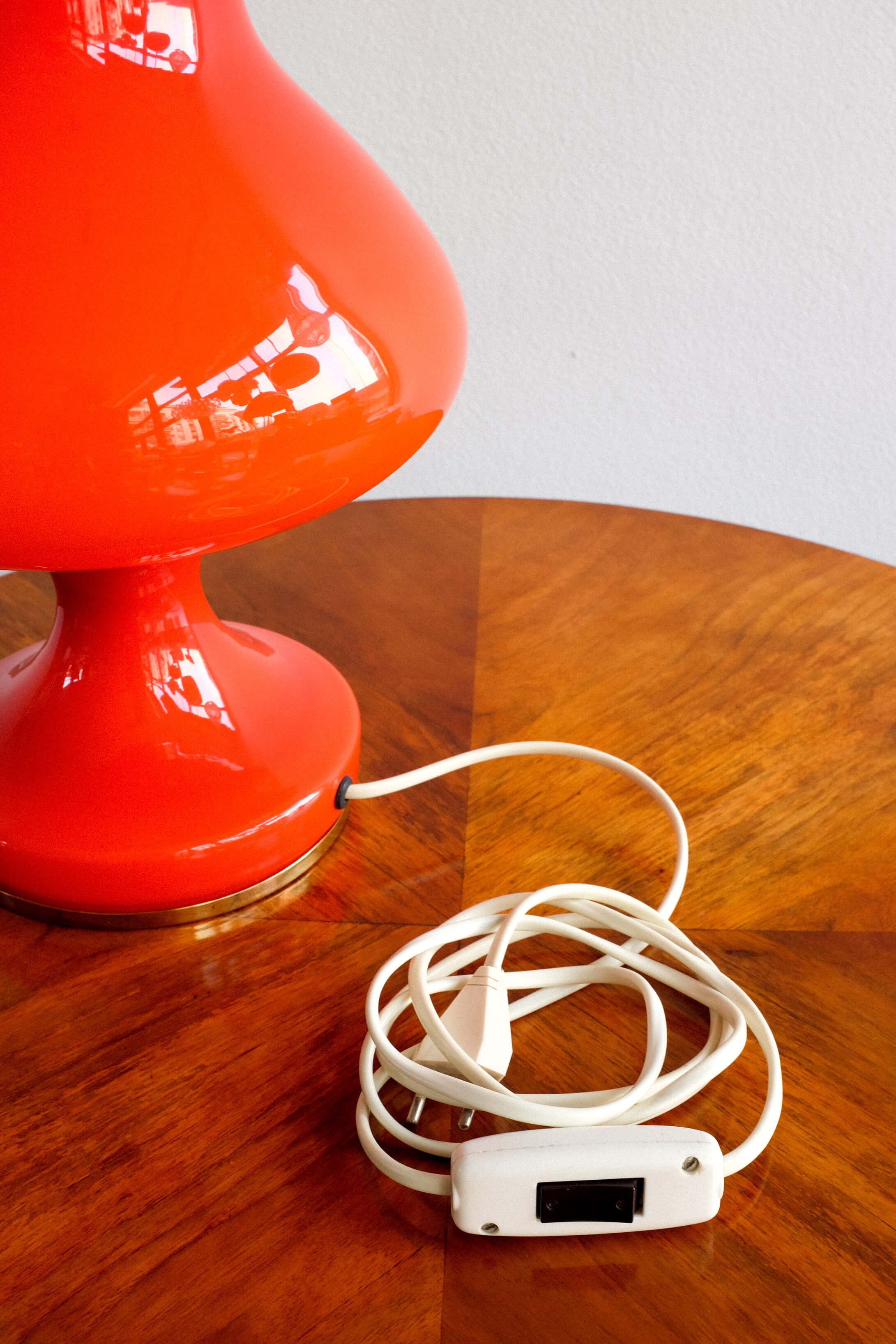 Vintage table lamp by Karel Volf, 1970s