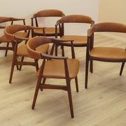 6 chaises danoises en teck, années 1970