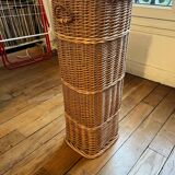 Rattan and wicker hutch