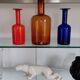 Gul vase by otto brauer - holmegaard kastrup - denmark