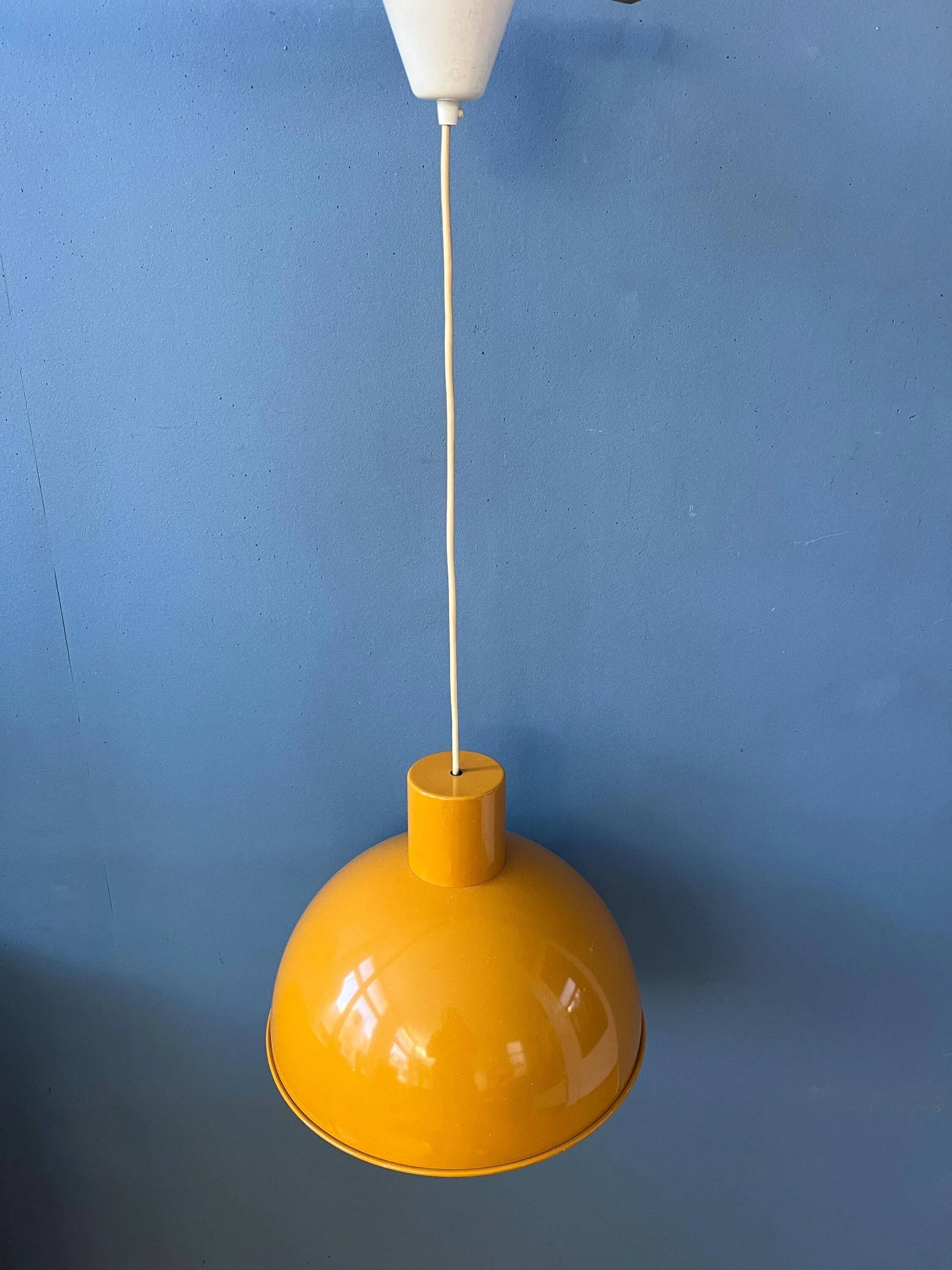 Suspension en émail jaune par Joe Hammerborg pour Fog & Mørup