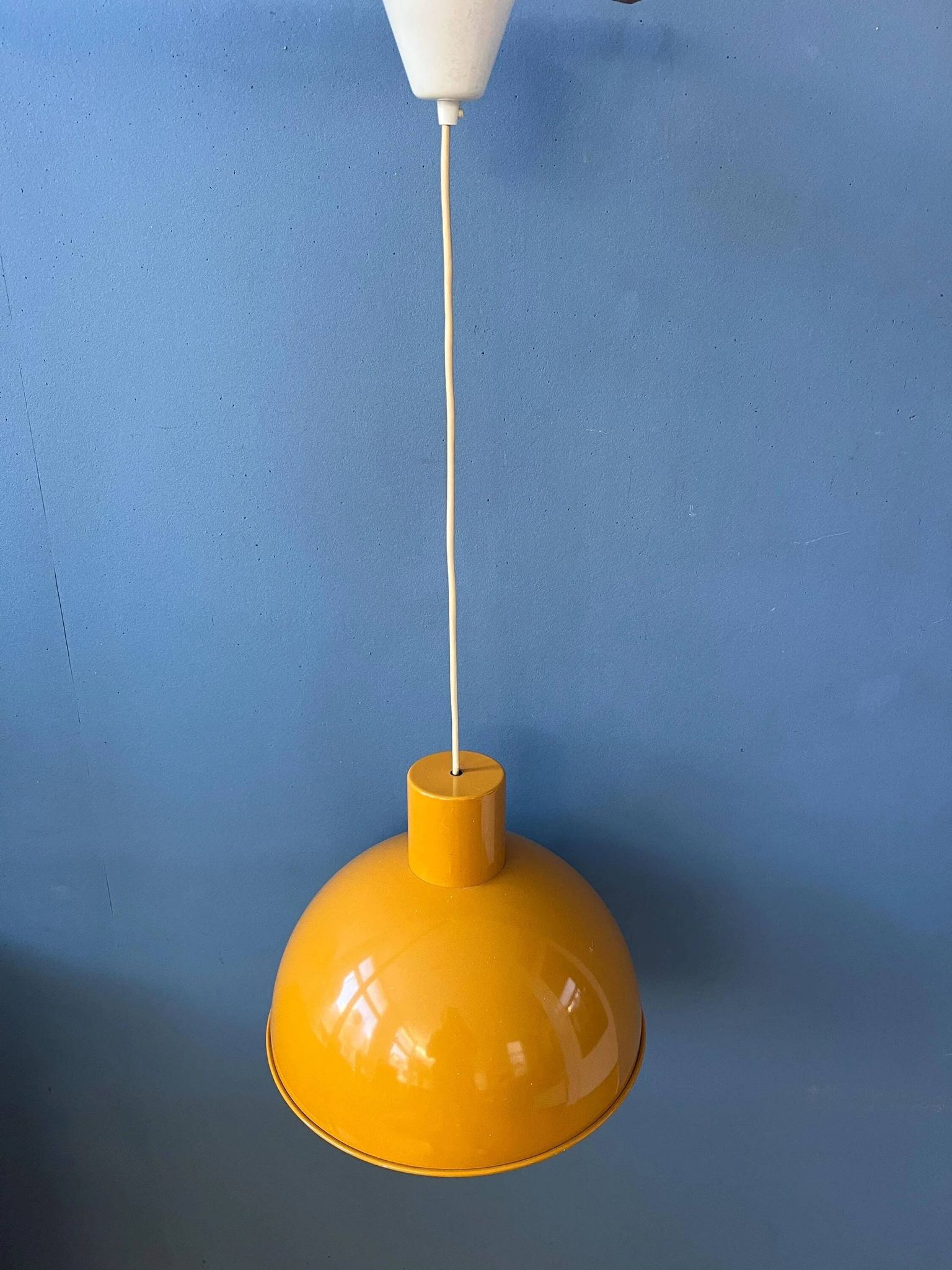 Suspension en émail jaune par Joe Hammerborg pour Fog & Mørup