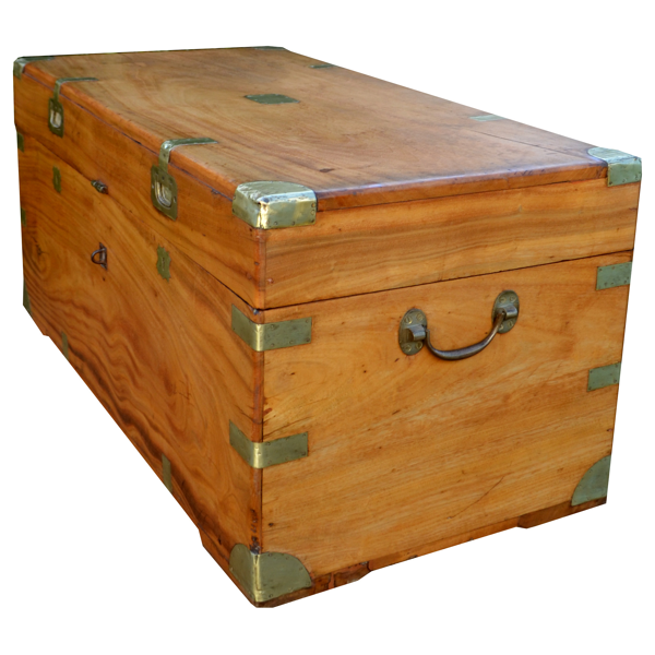 Malle en camphrier Selency Malle en camphrier Selency