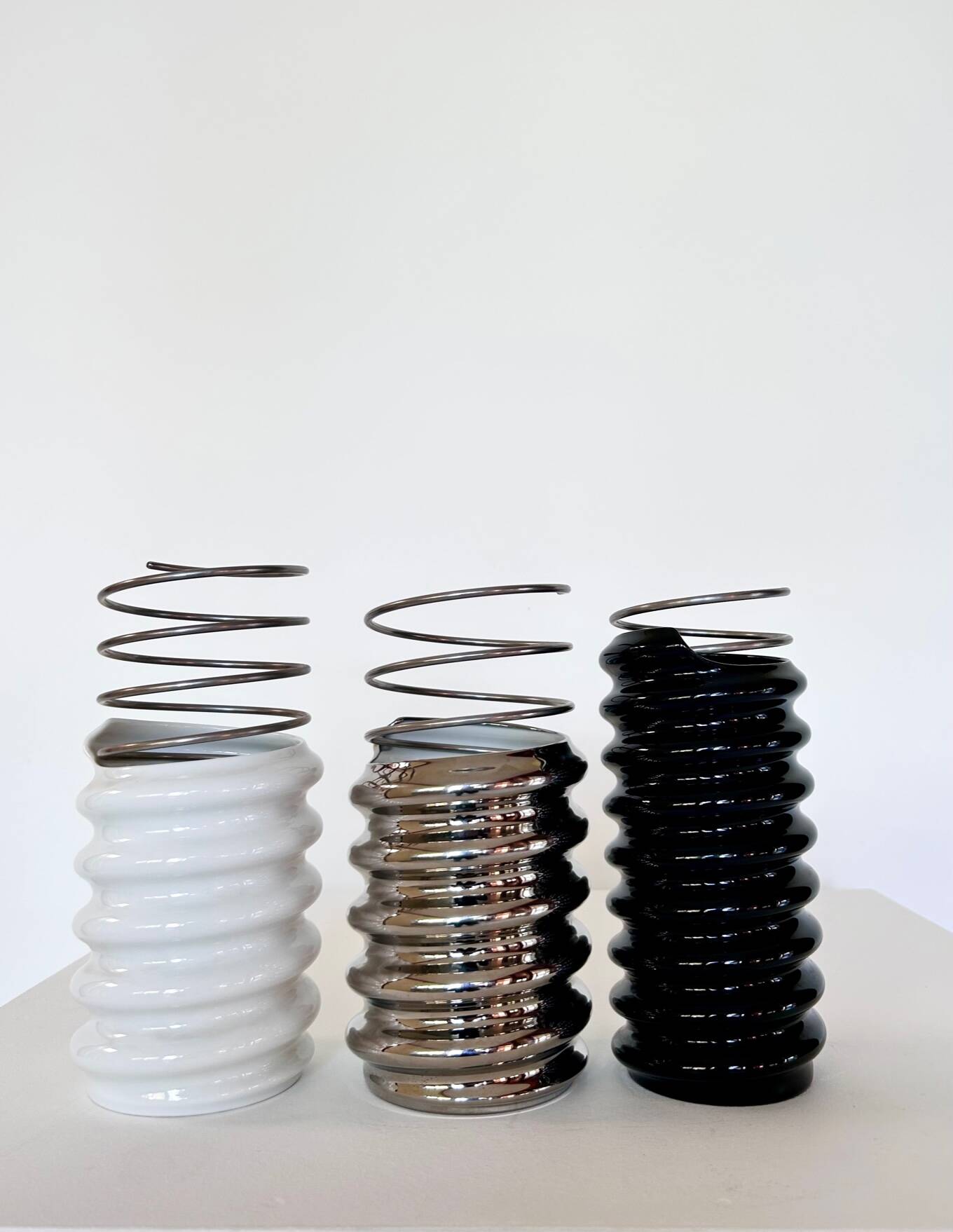 3 Ringoletto Vases by Ron Arad for Rosenthal, 2000