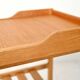 1960s Scandinavian vintage oak bedside table