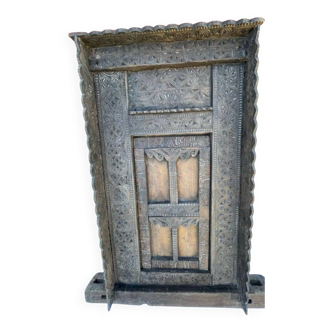 Large ancient door from the Himalayas.