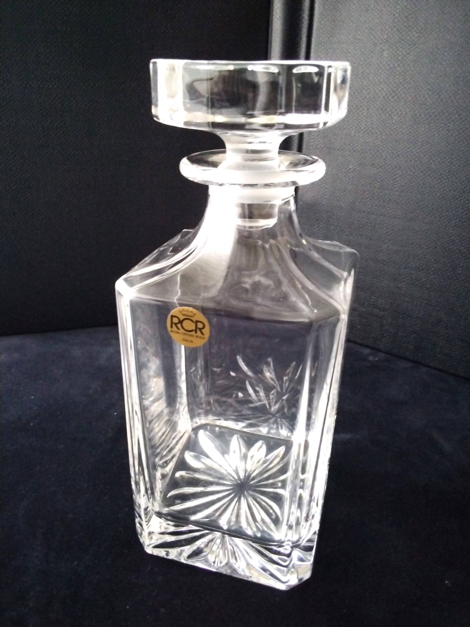 Carafe à whisky Cristal uni RCR