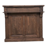 Pine trading counter completely restored