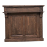 Pine trading counter completely restored