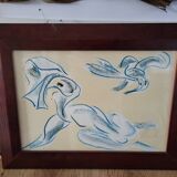 Numbered Lithograph by Reinhoud D'Haese 50/200/ Brussels/ Iconic