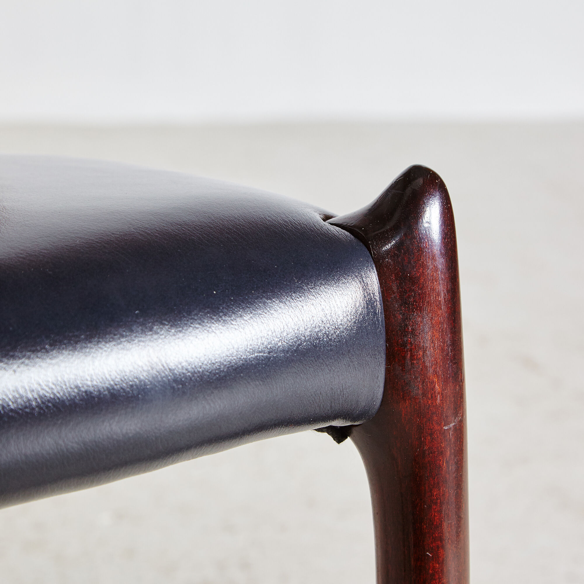 Model 78 rosewood dining chairs by niels o. møller for j.l. møllers, set of 6