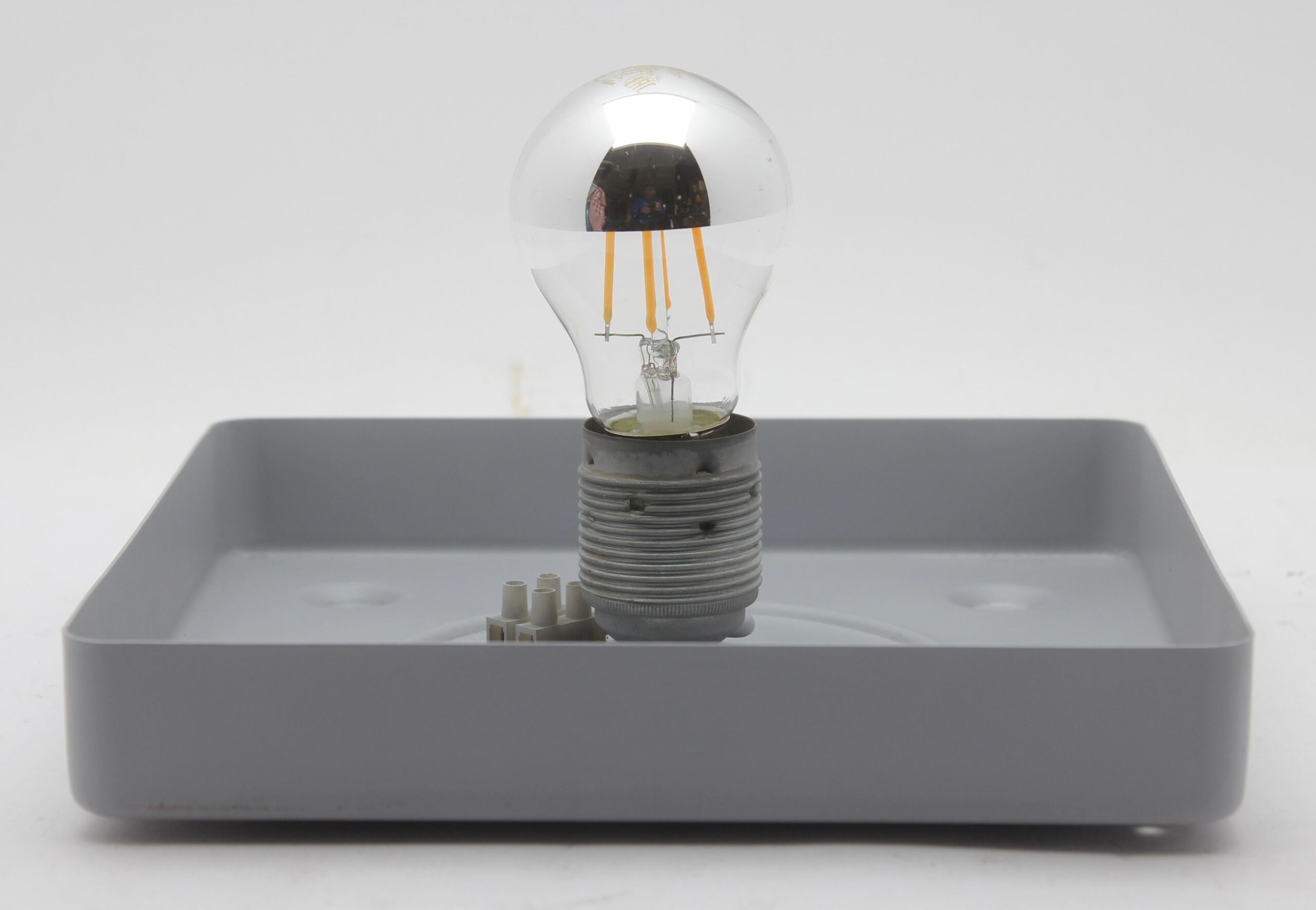 Mid-Century 3-D Sculptural Wall or Ceiling Light