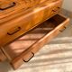 Vintage chest of drawers with compass feet