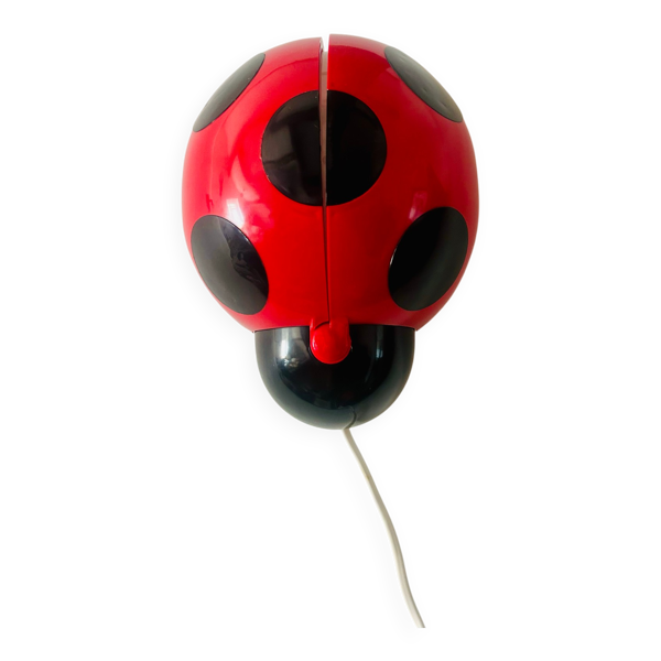 Applique Coccinelle Lucinelle Jean Pierre Vitrac Co&Co, France années 70