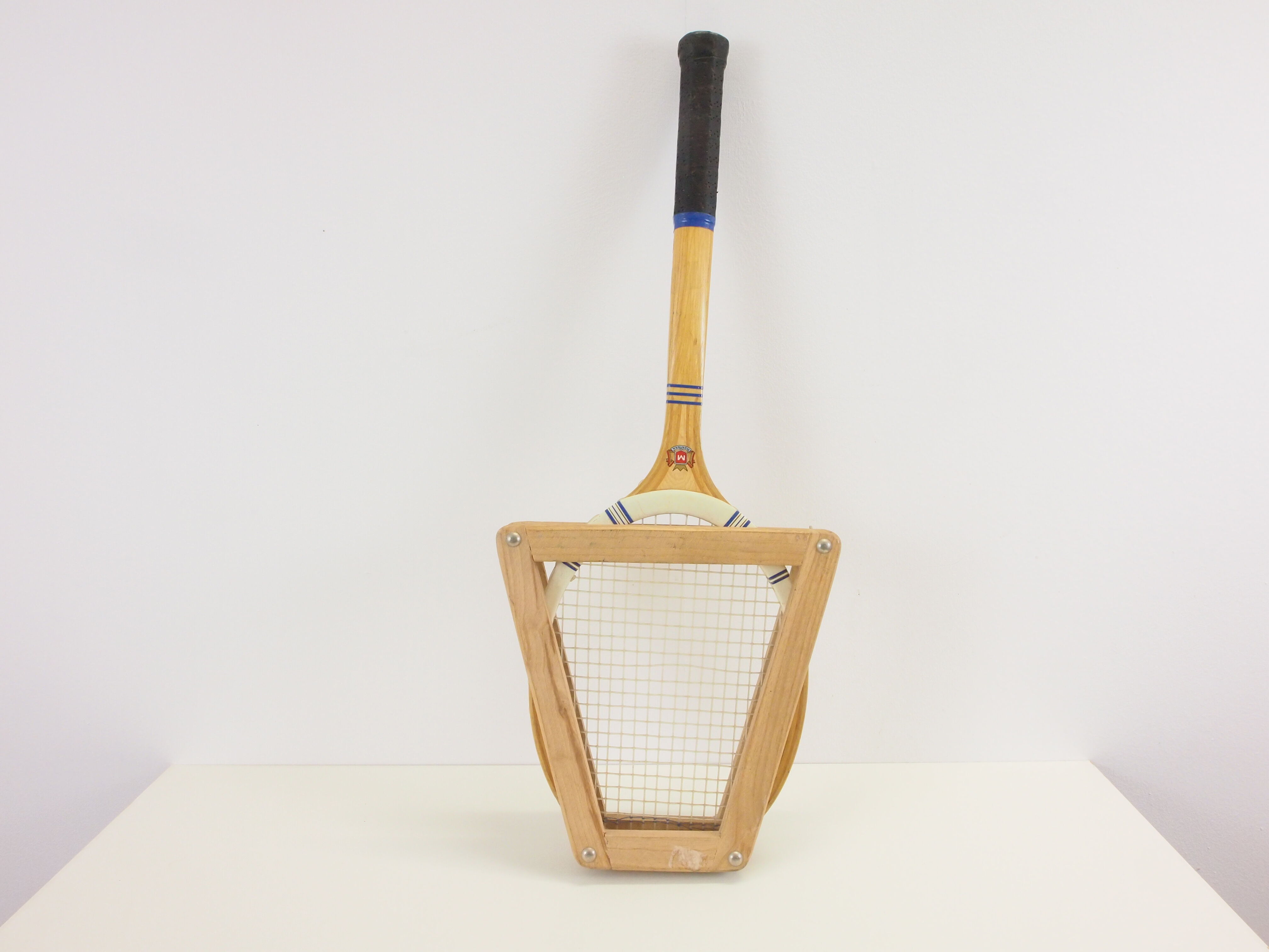 Vintage mid century wooden tennis rackets