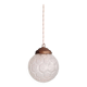 Art Deco satin glass pendant light, 1920s-30s