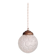 Art Deco satin glass pendant light, 1920s-30s