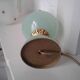 Opaline lamps.