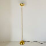 Golden floor lamp by Tronconi, Italy 1980s