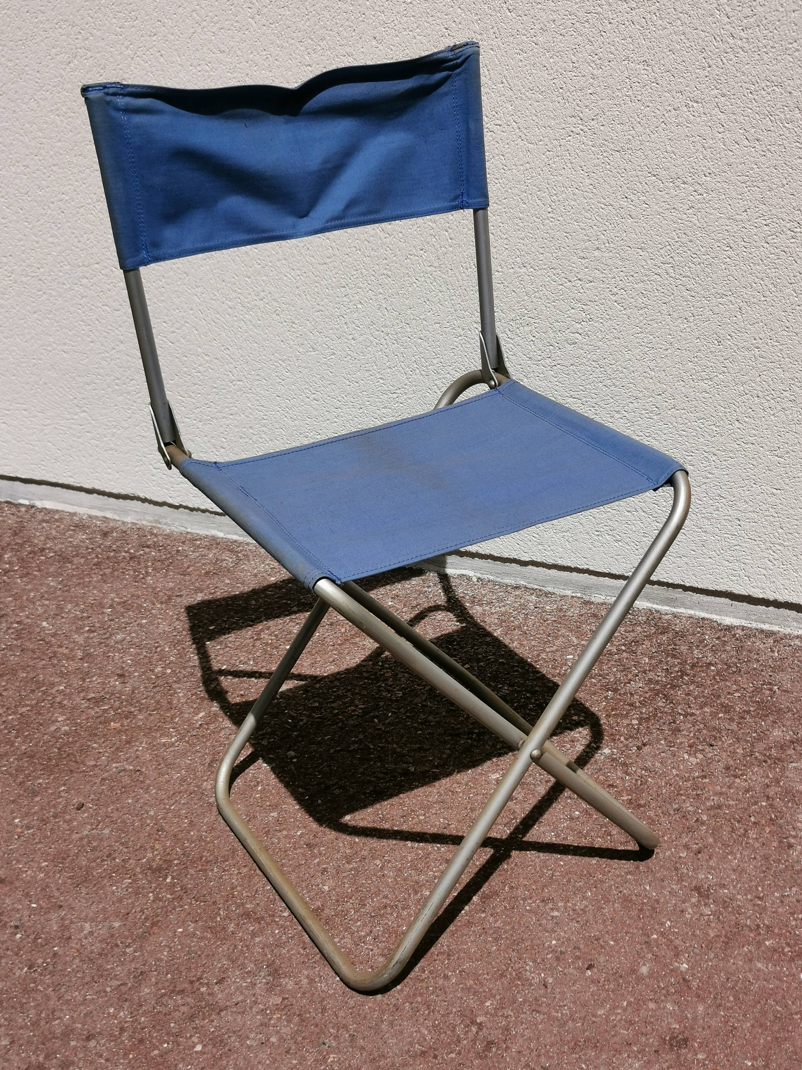 old Folding seat, vintage folding camping chair