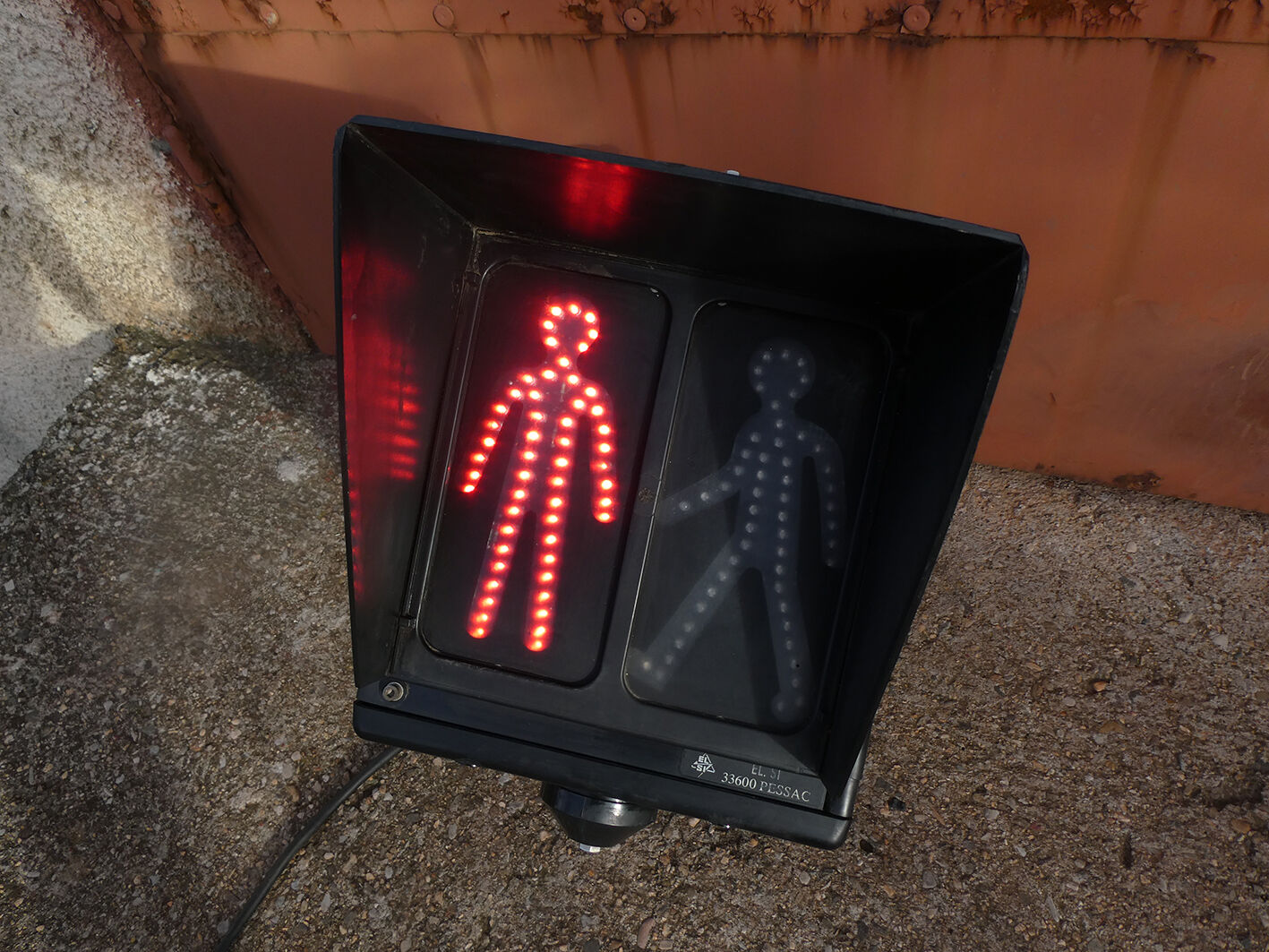 Pietons traffic light