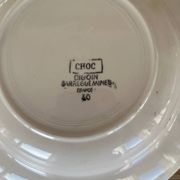 Lot de 4 assiettes creuses dépareillées