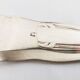 Silver-plated metal sugar or ice cube tongs (ref 5)