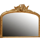Victorian overmantel mirror - 70x97cm