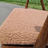 Old Scandinavian boomerang armchair