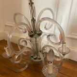 Lustre en verre de murano 1950