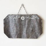 Patterned Beveled Mirror - Rectangular - 3.7