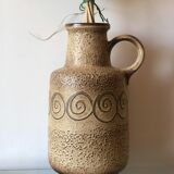 Vase en forme de pichet en grès, années 70