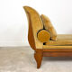 Antique french empire daybed with original velvet upholstery