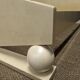 Lacquered bed by Eric Maville