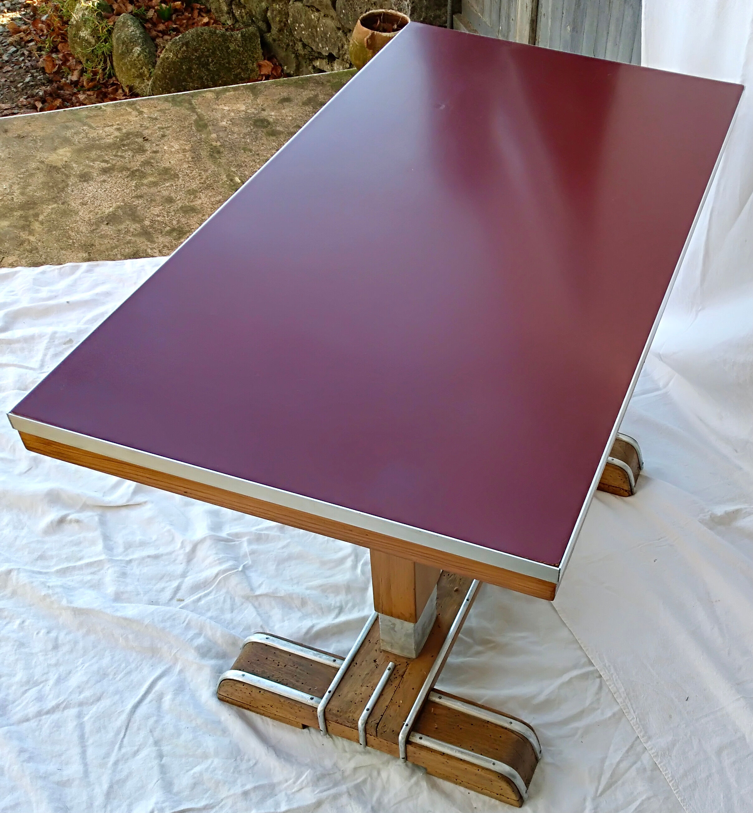 Vintage bistro table 50s