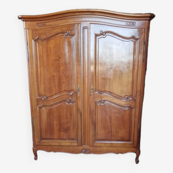 Louis XV style walnut cabinet