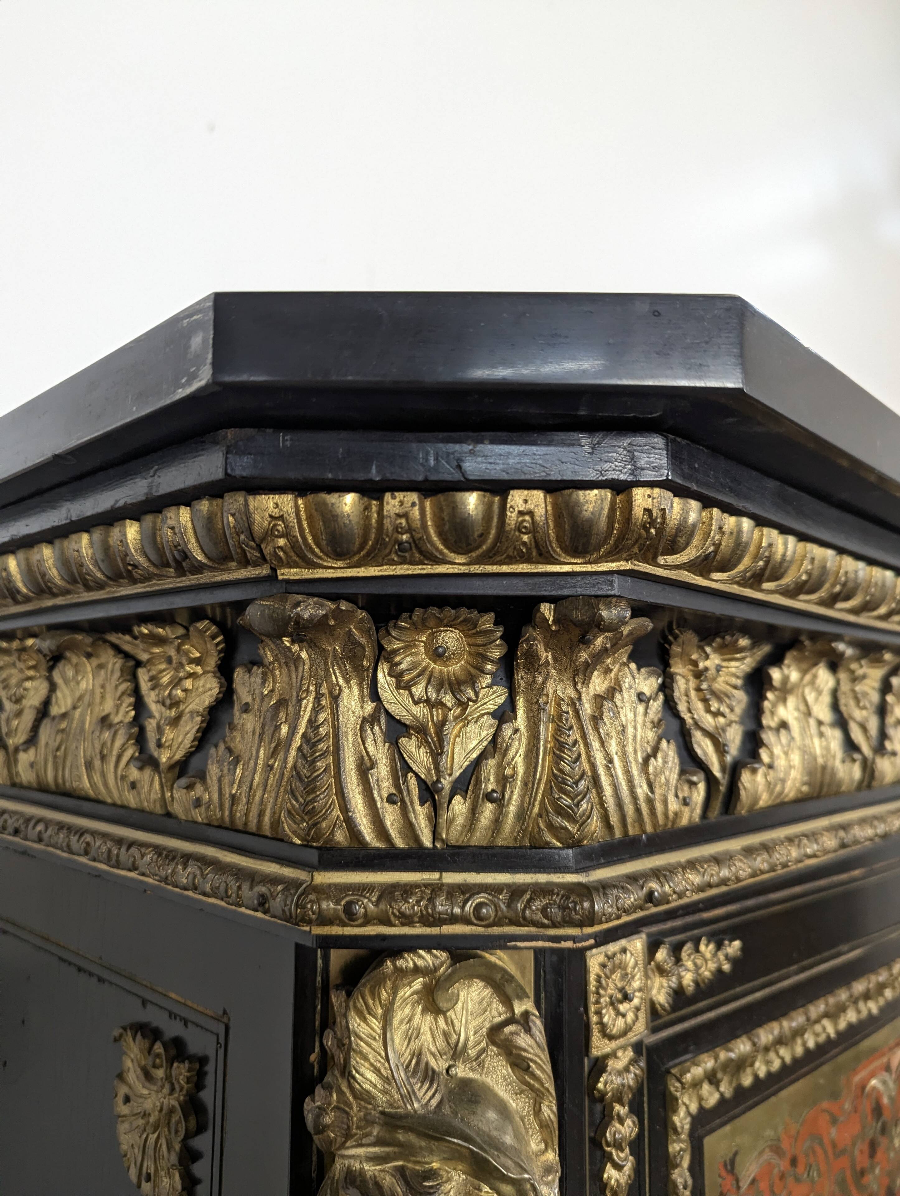 Boulle Marquetry Buffet from the Napoleonic III era