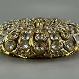60s 70s lamp Peris Andreu S.A. Riper Plafoniere ceiling lamp Brass Glass